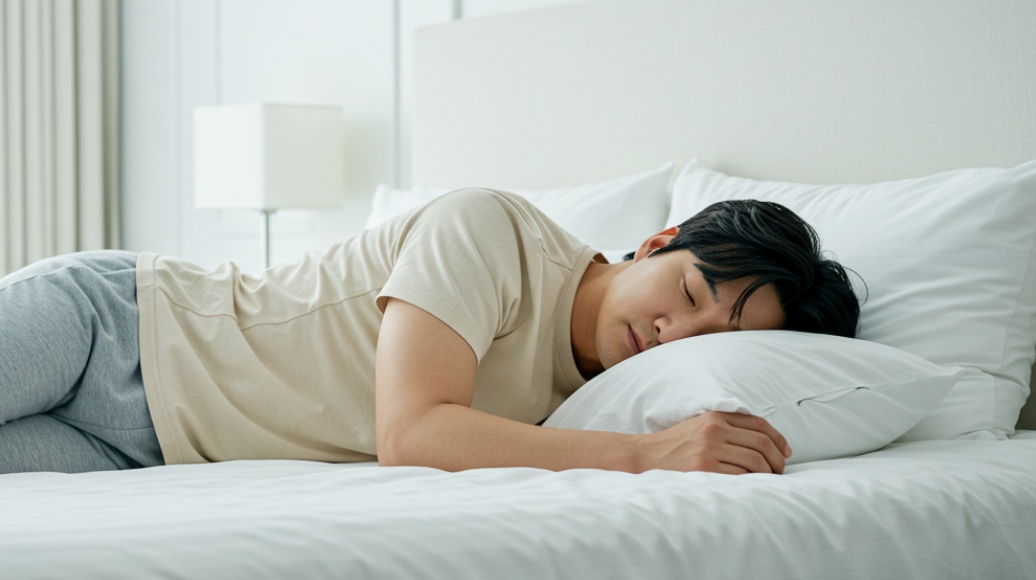 엎드려 자는 수면 습관